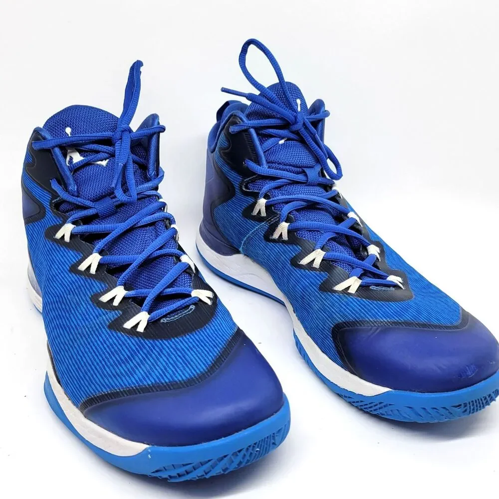 Adidas Super Fly 3 Flight Plate 684933-404 Mens Blue Sneakers US 12.5 EUR 47